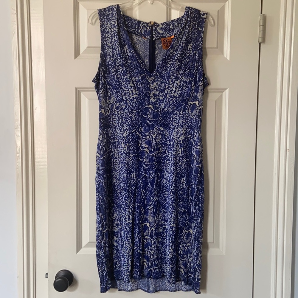 TORY BURCH 100% Silk Carly Dress - Large